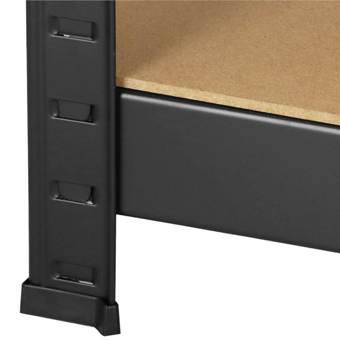 Raft cadru metalic modular pentru depozitare, 5 polite, 180x90x40cm, sarcina 825kg [6]