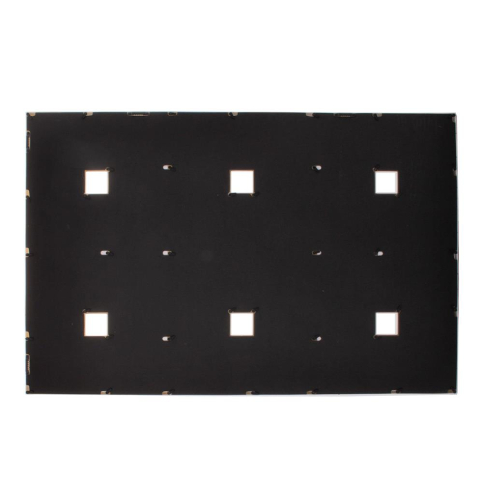 Rama foto de perete, colaj de 24 fotografii, 57x86cm, alb [9]