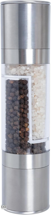 rasnita mecanica condimente, rasnita dubla sare piper, rasnita inox premium, rasnita manuala reglabila, rasnita otel inoxidabil, rasnita de bucatarie eleganta, rasnita moderna condimente, rasnita original dealsrasnita mecanica cu 2 compartimente pentru condimente din otel inoxidabil, rasnita dubla sare si piper design premium, rasnita manuala reglabila din inox original deals, rasnita profesionala pentru condimente cu macinare ajustabila, rasnita eleganta argintie pentru bucatarie moderna, rasnita condimente durabila din otel inoxidabil [11]