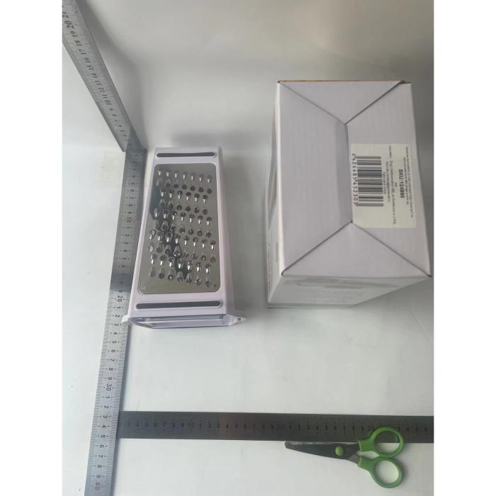 Razatoare de bucatarie cu cutie colectoare , doua tipuri de lame, carcasa inox si ABS, design practic, alb [8]