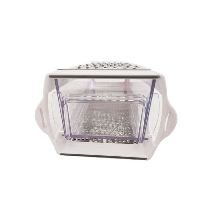 Razatoare de bucatarie cu cutie colectoare , doua tipuri de lame, carcasa inox si ABS, design practic, alb [6]