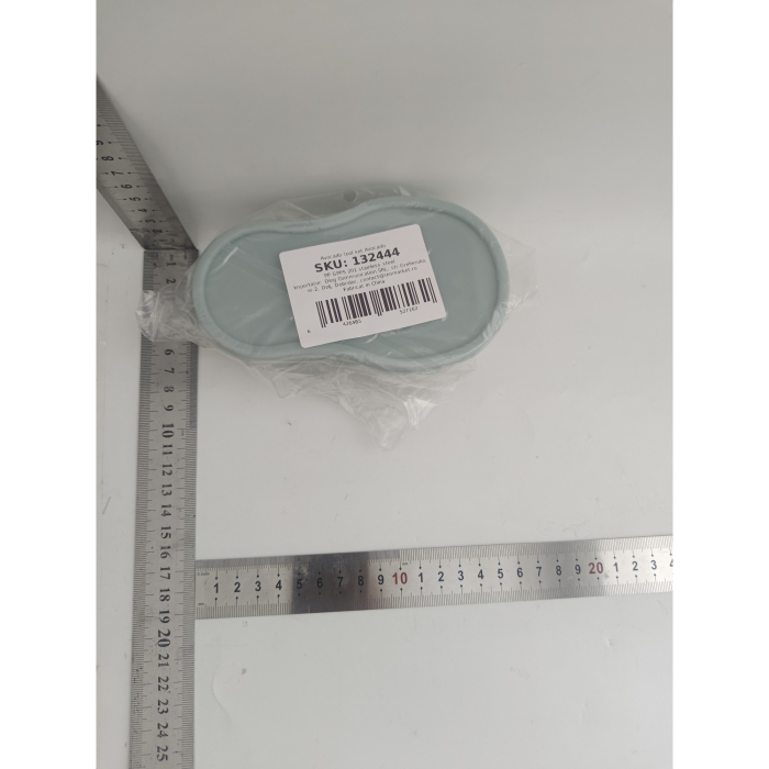 Recipient de Depozitare Avocado 5in1, , Etans, pentru Frigider, din Plastic, Dispozitiv de Taiat, Curatat, Feliat, 15x4.5x7 cm, Gri [2]