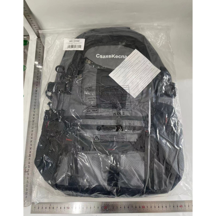 Rucsac Multifunctional de Alpinism, , Capacitate 36-55 L, de Calatorie, Impermeabil, Slot USB Incarcare Telefon, Bretele Reglabile, 52 x 34 x 19 cm, Gri [4]