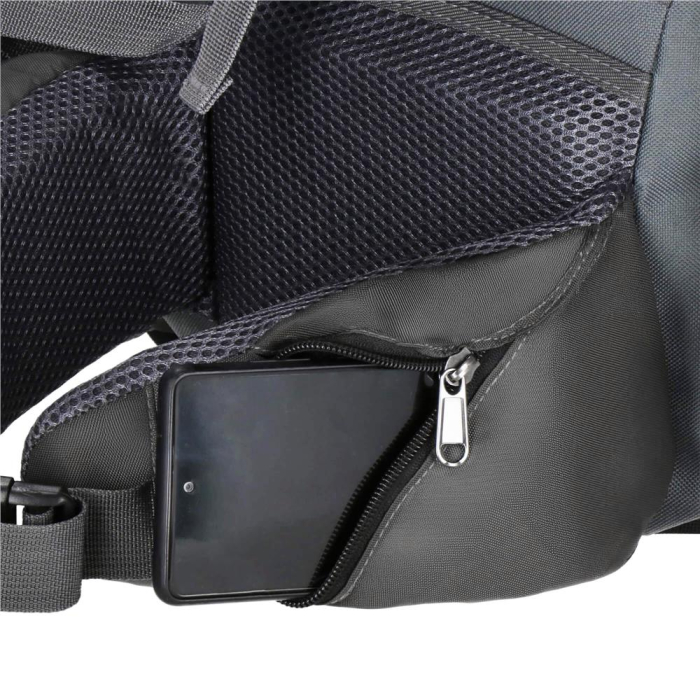 Rucsac tactic militar pentru drumetie, cu husa de ploaie, 90 litri, 25 kg, 74x32x20 cm, gri albastru [7]