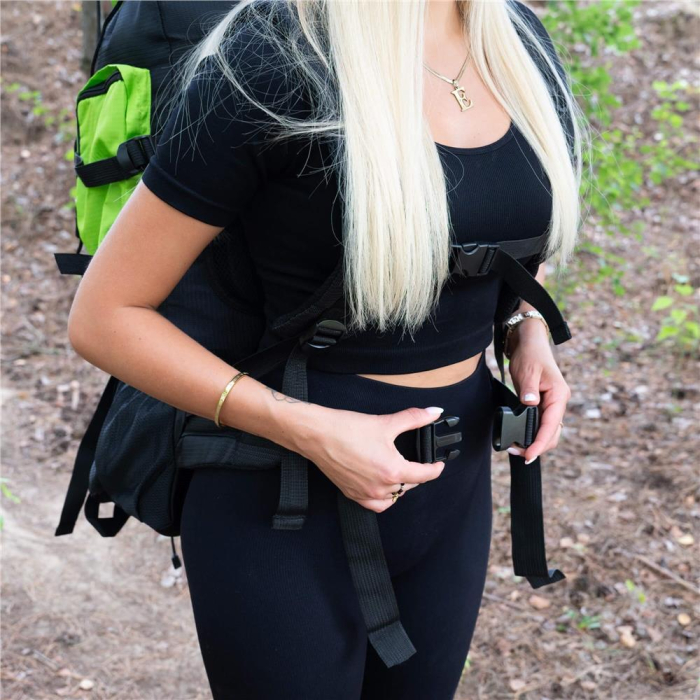 Rucsac tactic militar pentru drumetie, cu husa de ploaie, 90 litri, 25 kg, 85x38x26 cm, verde negru [20]