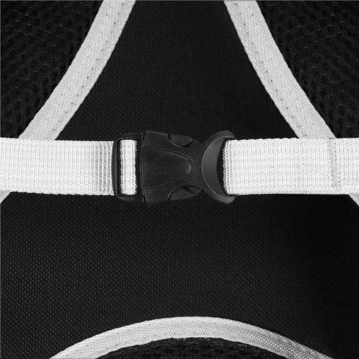 Rucsac transport animale talie mica-medie, maxim 12 kg, hublou panoramic transparent, buzunare laterale, negru [13]