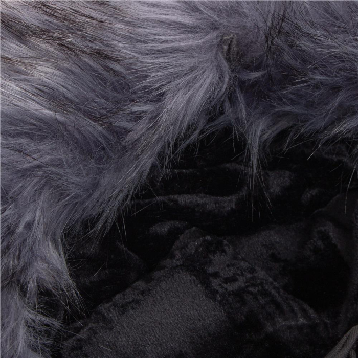 Sac iarna de bebelusi pentru carucior, marime universala, cu gluga, 90x45cm, negru [9]