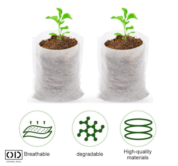 Sac pentru Germinat Seminte si Rasaduri de Legume Seminte si aparate pentru germinat starter pentru germinat seminte Vas pentru germinare Sac pentru Germinat Seminte si Rasaduri de Legume [12]