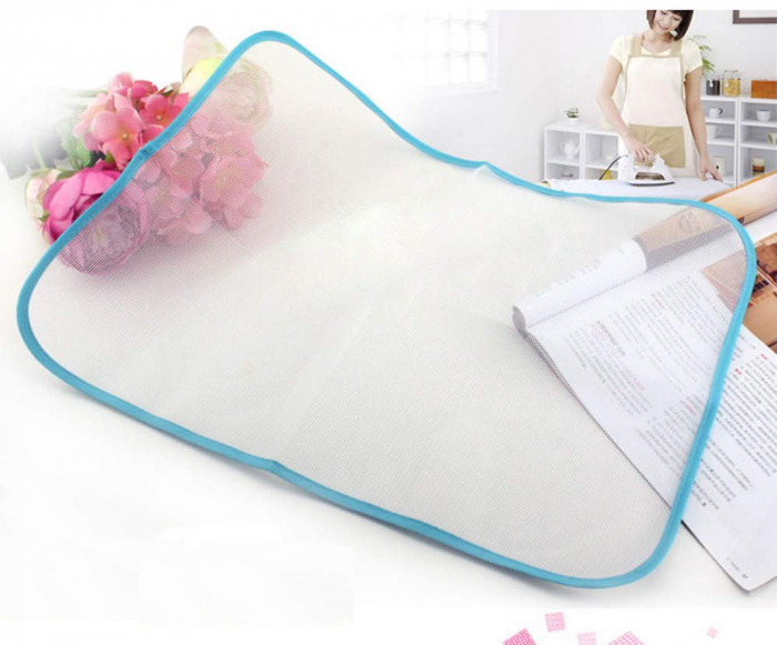 Plasa de protectie pentru calcat rufe  Plasa protectie haine Protectie pentru haine in timpul calcatului Folie de protectie pentru calcat rufe si fier de calact [9]