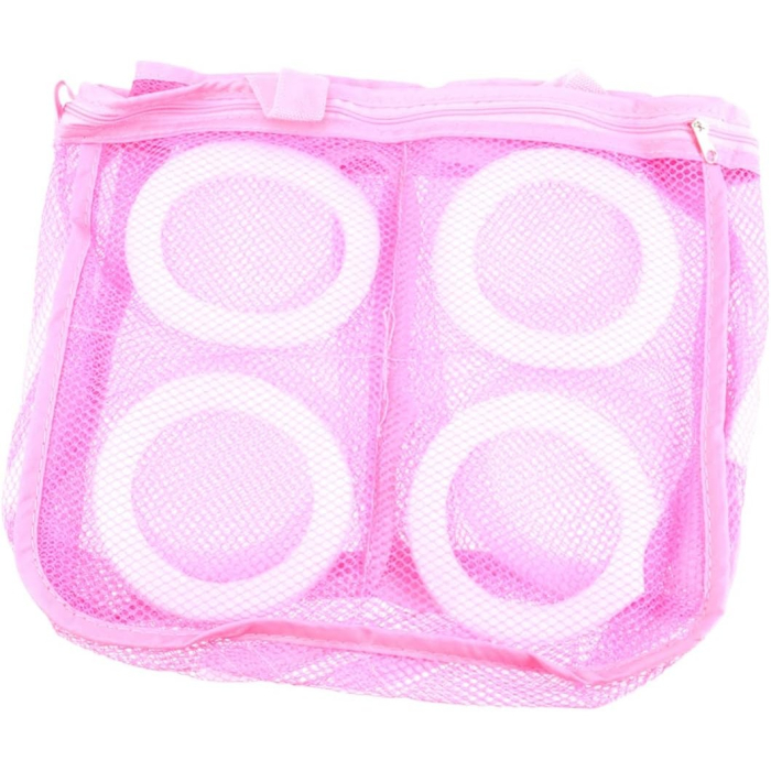 Sac pentru Spalare Incaltaminte, , pentru Masina de Spalat, 28x24.5x8 cm, Roz [5]
