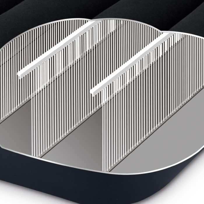 Saltea Intex Prestige Airbed Twin Dura-Beam pompa inclusa, 99x191x25cm [5]