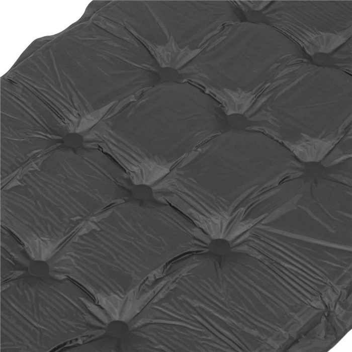 Saltea plabila cu perna din spuma poliuretanica, cu autoumflare, 193x68x3.5cm, gri [8]