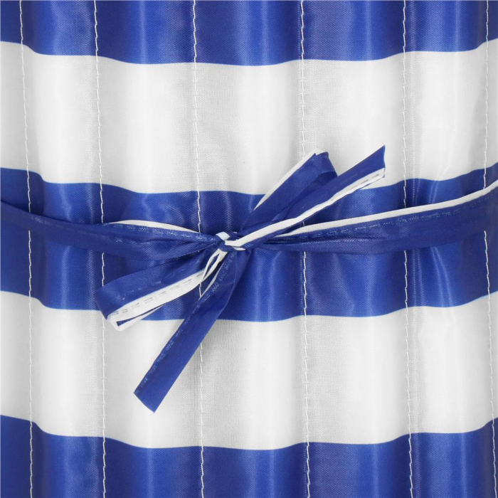 Saltea plaja pliabila din spuma EPE, cu maner si prindere, 180x60x1 cm, albastru cu dungi [13]