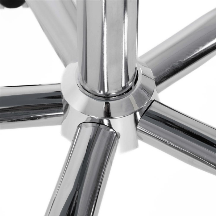 Scaun birou ergonomic, cu sezut din spuma, reglabil pe inaltime, maxim 120 kg, 90x49x48 cm, alb si gri [3]