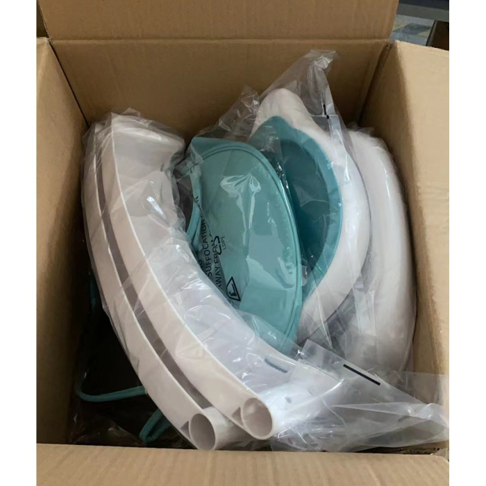 Scaun de Masa Pliabil 3in1, , Reglabil, Multifunctional, 3 Pozitii, Masuta si Husa Detasabile, Centura de Siguranta, Albastru [7]