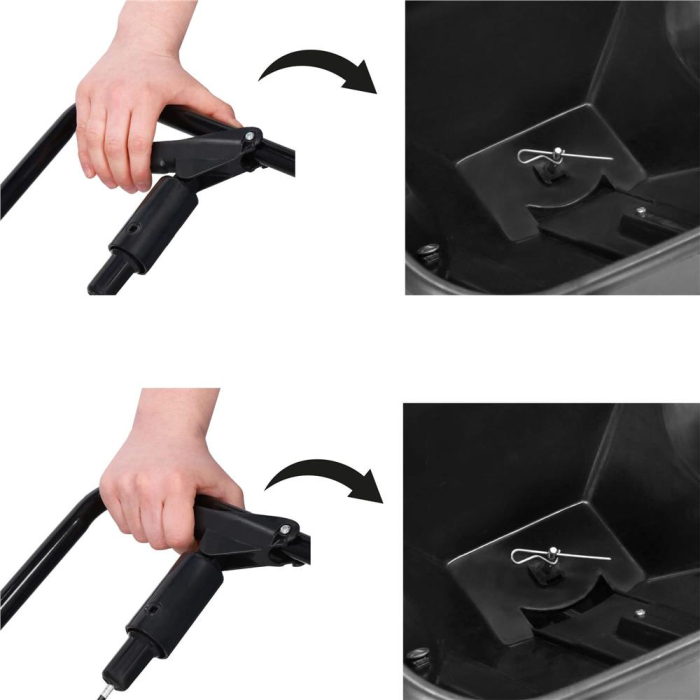 Semanatoare cu dispozitiv de imprastiere seminte, pentru gazon sau plante, capacitate umplere 25kg [5]