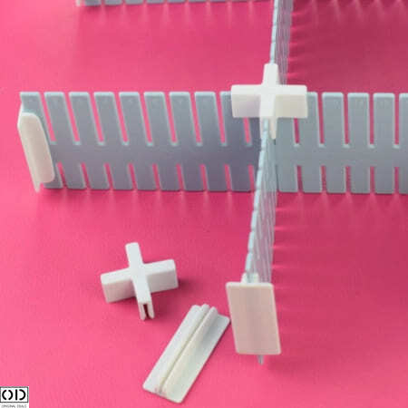 Set 10 Accesorii pentru Capetele Organizatoarelor de Sertar, Compatibilitate cu Orice Dimensiune de Organizator [4]