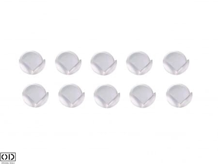 Set 10 Coltare din Silicon pentru Protectie Ridicata la Colturile Mobilei, pentru Siguranta Copii, din Silicon, Rotund [11]