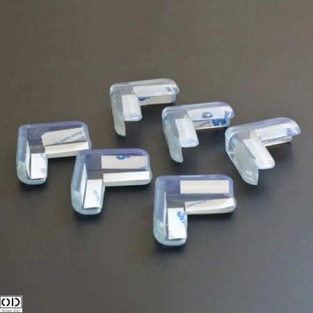 Set 10 Coltare din Silicon pentru Protectie Ridicata la Colturile Mobilei, pentru Siguranta Copii, din Silicon, Triunghi [17]