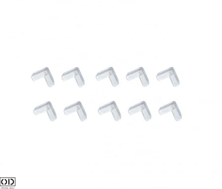 Set 10 Coltare din Silicon pentru Protectie Ridicata la Colturile Mobilei, pentru Siguranta Copii, din Silicon, Triunghi [14]