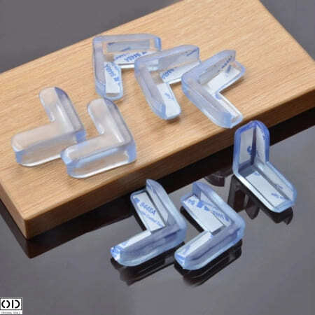 Set 10 Coltare din Silicon pentru Protectie Ridicata la Colturile Mobilei, pentru Siguranta Copii, din Silicon, Triunghi [19]