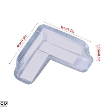 Set 10 Coltare din Silicon pentru Protectie Ridicata la Colturile Mobilei, pentru Siguranta Copii, din Silicon, Triunghi [24]