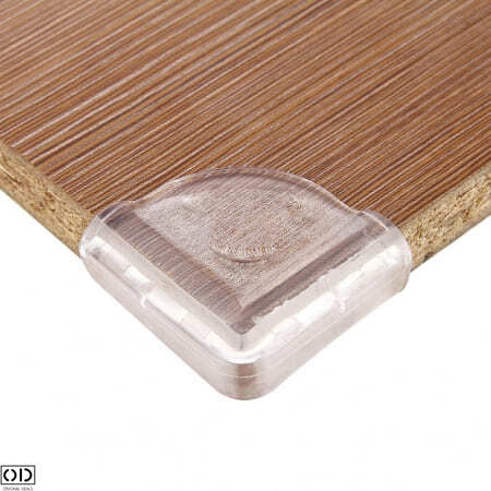 Set 10 Coltare din Silicon pentru Protectie Ridicata la Colturile Mobilei, pentru Siguranta Copii, din Silicon, Triunghi Plin [11]