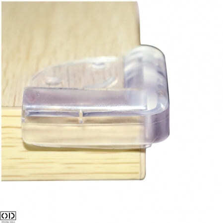Set 10 Coltare din Silicon pentru Protectie Ridicata la Colturile Mobilei, pentru Siguranta Copii, din Silicon, Triunghi Plin [2]