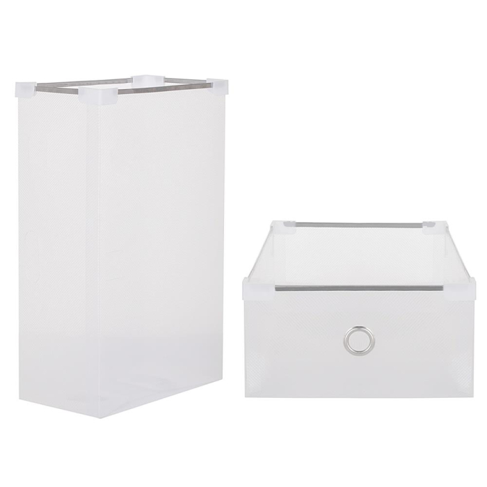 Set 10 cutii organizare pentru pantofi, 34x22x13, transparent [4]