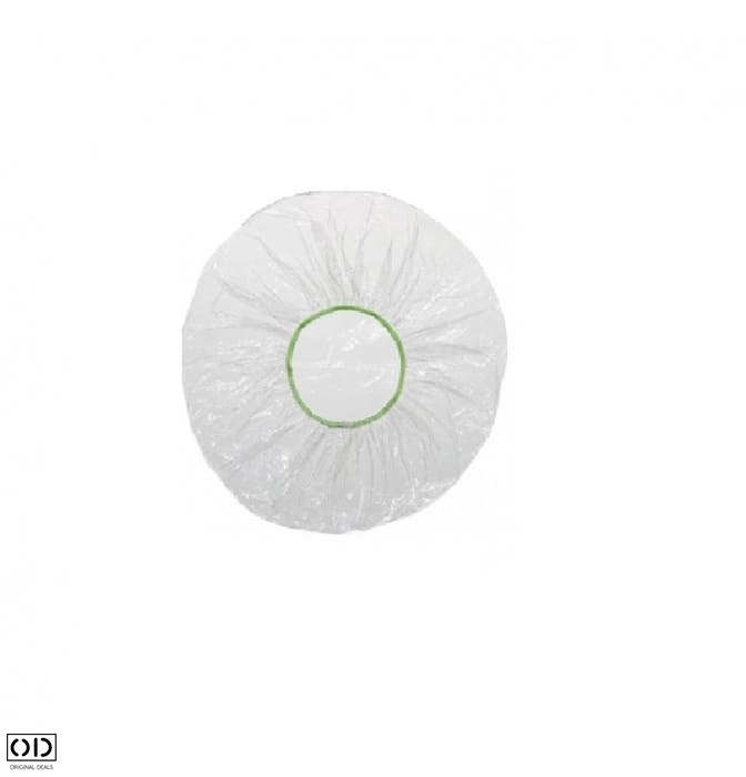 Set 10 Huse pentru Protectie Boluri si Alimente, 22 - 28 cm, Transparente din PVC cu Elastic, Universale [3]
