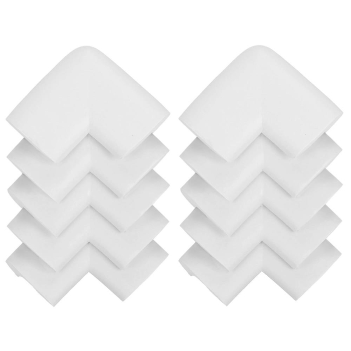 Set 10 protectii colturi pentru siguranta copii, 60x35mm, spuma EPE, gri [1]