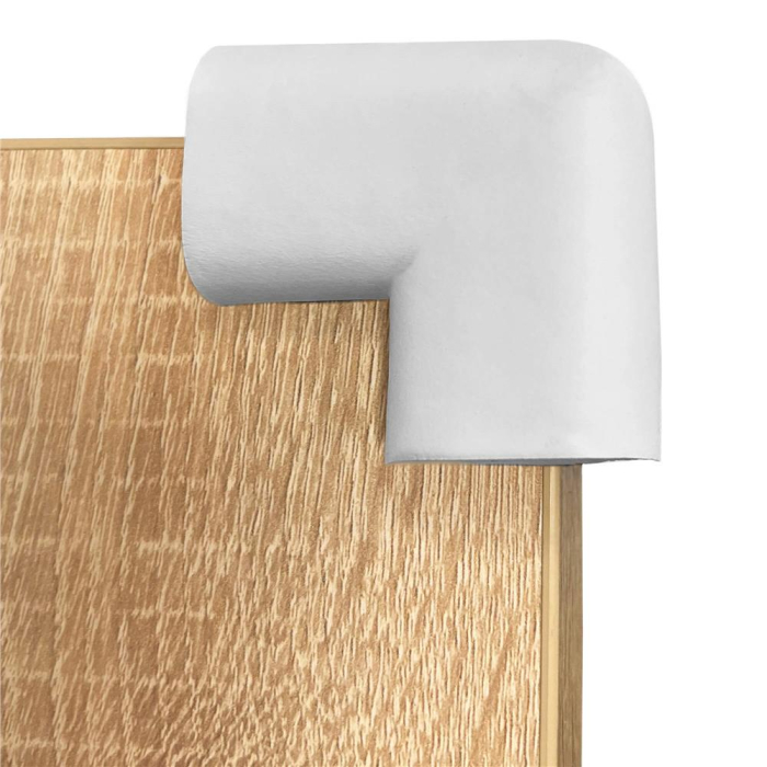 Set 10 protectii colturi pentru siguranta copii, 60x35mm, spuma EPE, gri [12]