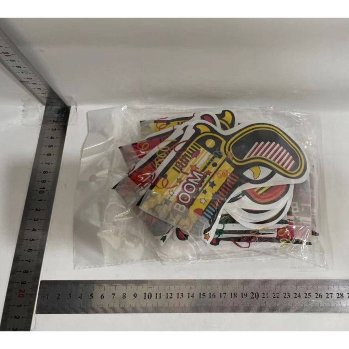 Set 10xPistol Confetti pentru Petrecere, , 14x16 cm, Multicolor [5]