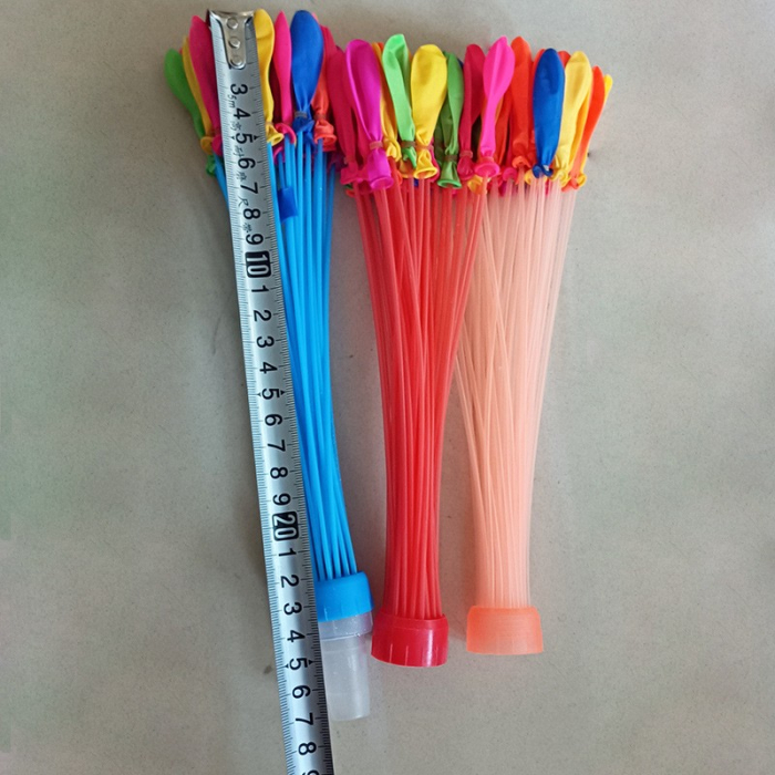 Set 111 Baloane din Latex, , Aqua Party, Sistem de Umplere Rapida, 10 cm Diametru, Multicolor [7]