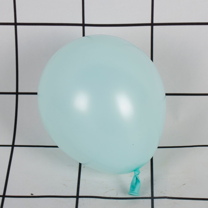 Set 12 Baloane, , din Latex Macaroon, 30 cm, Albastru [3]