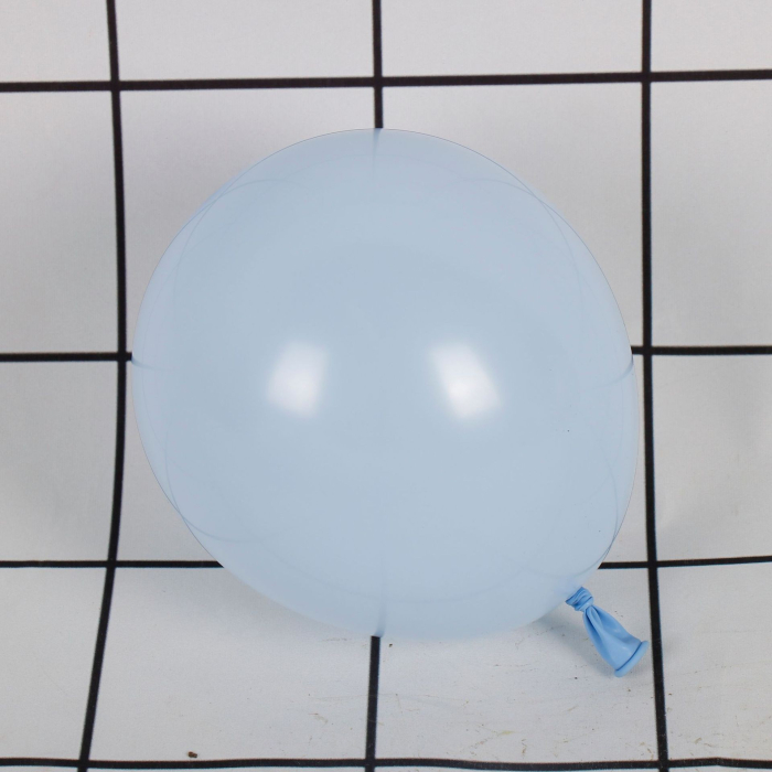 Set 12 Baloane, , din Latex Macaroon, 30 cm, Bleu [2]