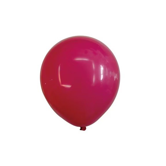 Set 12 Baloane, , din Latex Standard, 13 cm, Roz Zmeura [2]