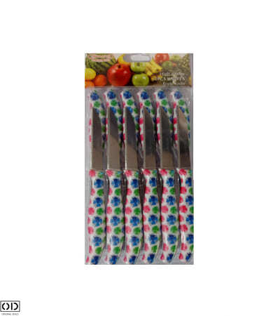 Set 12 Cutite de Bucatarie pentru Curatat, Decojit si Taiat Fructe si Legume, 16 cm, Otel Inoxidabil, Original Deals® [2]
