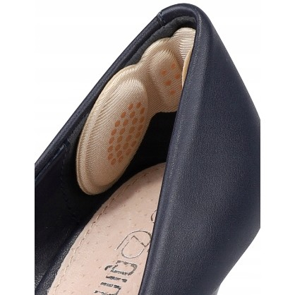 Set 2 Branturi cu Pernute pentru Calcai, , Suport Interior pentru Incaltaminte, Marime Universala, Aderent pe Piele, Crem [6]