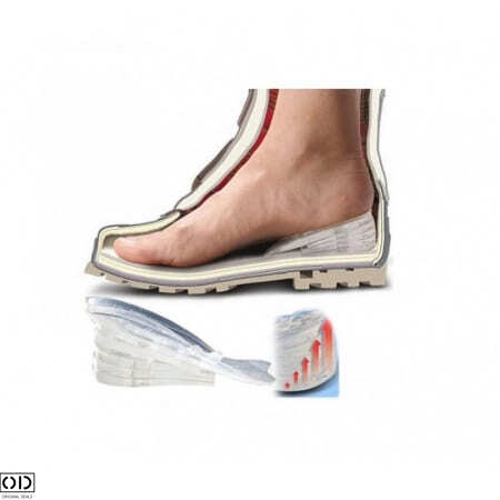Set 2 Branturi Inaltator pentru Pantofi, Adidasi, Tenisi sau Ghete, pentru Femei sau Barbati, +5 cm, Silicon Premium, Original Deals® [1]
