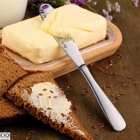 Cutit pentru Unt si Nutella Cutit pentru intins untul pe paine Cutit pentru Croisante Ciocolata Cutit Patiserie Placinte Cutit Unt Gem Ciocolata Cutite de bucatarie Cutite profesionale de chef [4]