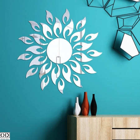 Set 31 Oglinzi Acrilice din PVC, Autoadezive pentru Decorarea Peretilor, Sfere [7]