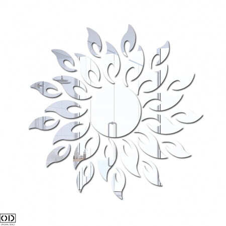 Set 31 Oglinzi Acrilice din PVC, Autoadezive pentru Decorarea Peretilor, Sfere [10]