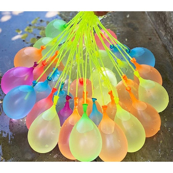 Set 2x Pistol cu Apa pentru Copii, , 6ani+, cu baloane de apa, Albastru + Roz, 1x 600 ML + 1x 550 ML [11]