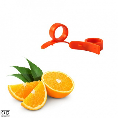 Set 3 Cutite pentru Decojit Portocale, Mandarine, Clementine si Grefe, PVC, Portocaliu, Original Deals [9]