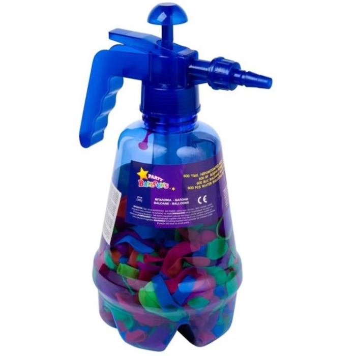 Set 300 de Baloane cu Apa, , Rezervor de Apa de Umplut, 1.5L, Autosigilate, 34 x 27 x 10 cm, Multicolor [4]