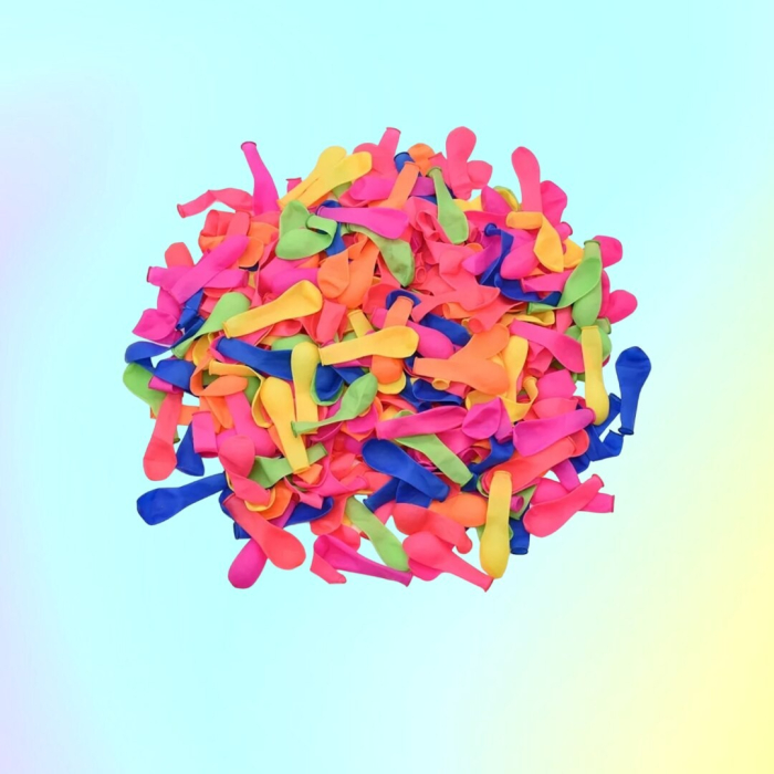 Set 300 de Baloane cu Apa, , Rezervor de Apa de Umplut, 1.5L, Autosigilate, 34 x 27 x 10 cm, Multicolor [6]