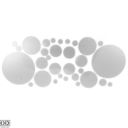 Set 31 Oglinzi Acrilice din PVC, Autoadezive pentru Decorarea Peretilor, Sfere [7]