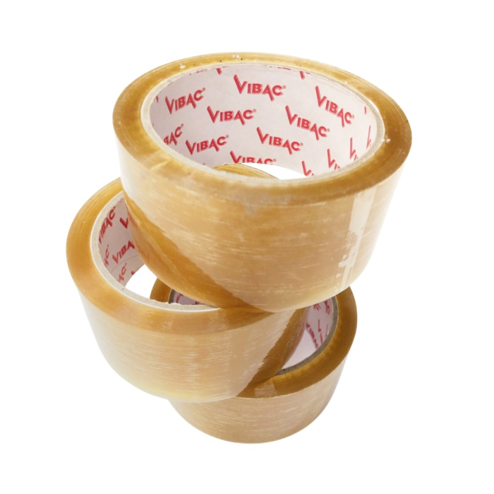 Set 36 Role Banda Adeziva Solvent, Vibac, 48mmx60m, Ambalare, Sigilare, Rezistenta, Transparenta [6]