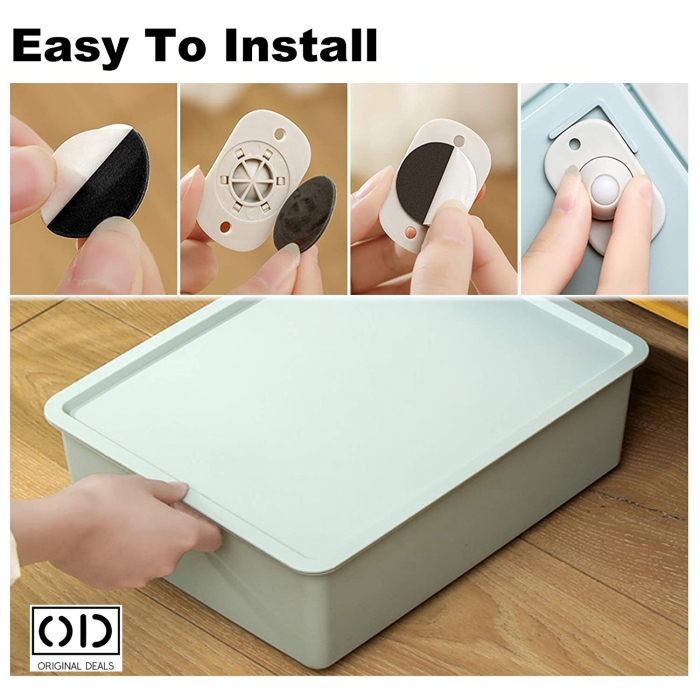 Roti din plastic cu bila metalica pentru cutii depozitare Roti adezive pentru cutii depozitare si cos gunoi roti pentru carucioare marfa roti din silicon pentru carucior roti metalice pentru cutii [6]
